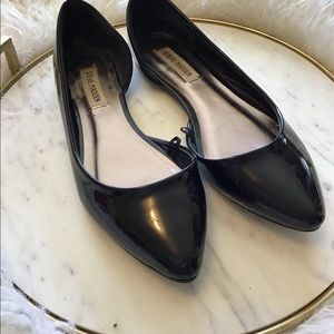 Steve Madden Black Flats